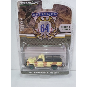 Greenlight 1:64Battalion 64 - Chevrolet M1008 CUVC 1987 GREEN MACHINE